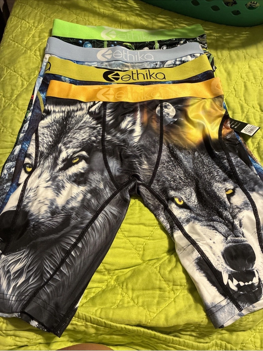 Ethika mens boxer briefs lot of 4 size small